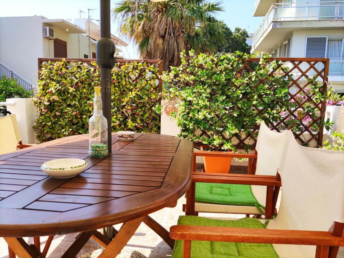 Appartement Italian Flair With A View à Rhodes City Extérieur photo