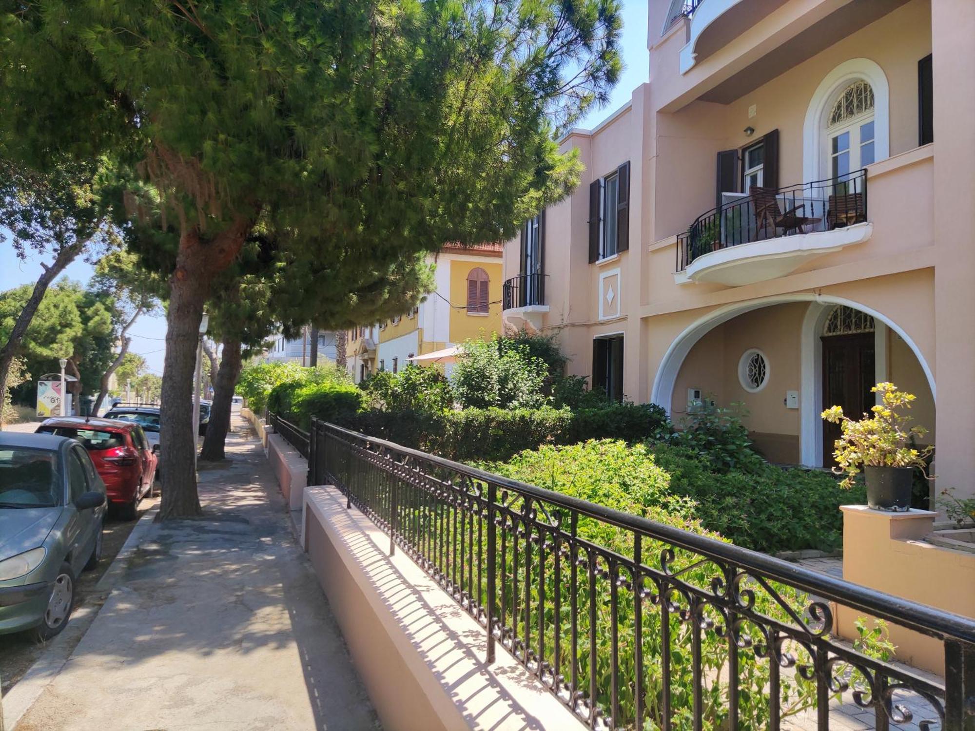Appartement Italian Flair With A View à Rhodes City Extérieur photo